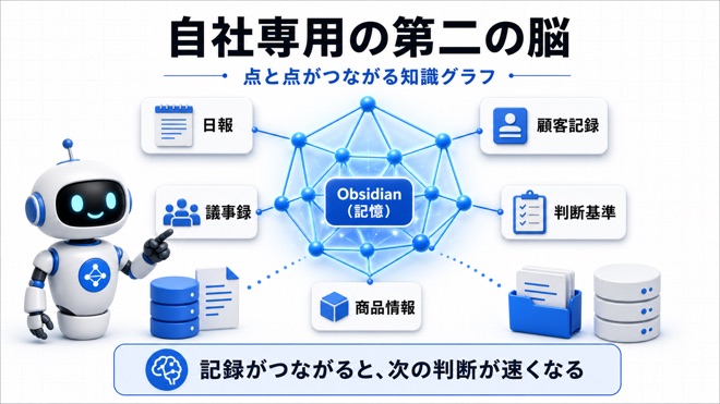 Obsidianで作る自社専用の第二の脳