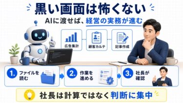 Claude Codeの使い方は経営の実務で覚えるのが一番速い｜非エンジニア社長が自社専用ツールとAI組織を作る完全ロードマップ