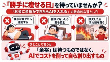 「お金に余裕ができたらAIに投資します」という致命的な勘違い｜深夜2時の作業員を卒業し、朝9時のコーヒー片手に判断だけをする未来