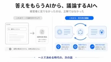 経営者に足りなかったのは、答えより”議論する相手”だった